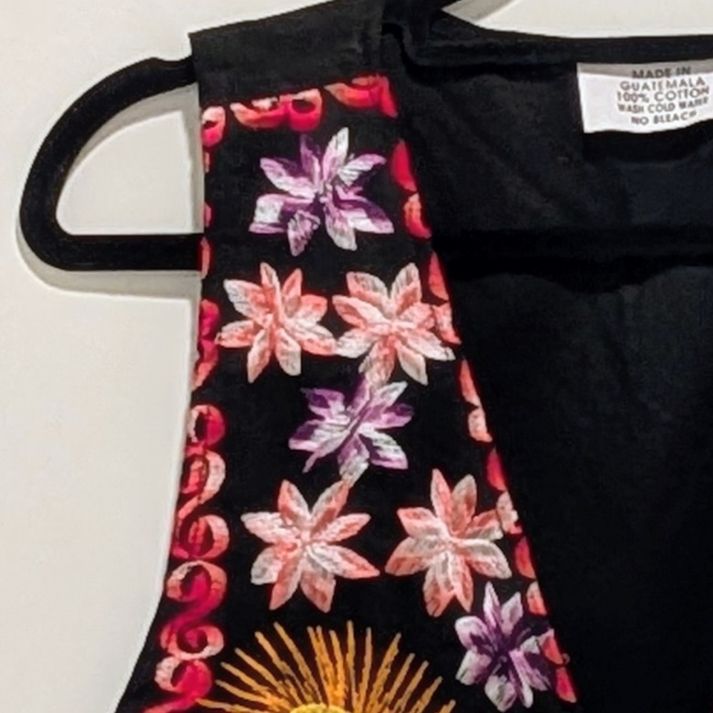 NWOT Beckwoman S Handmade Embroidered 100% Cotton Vest - Picture 5 of 7